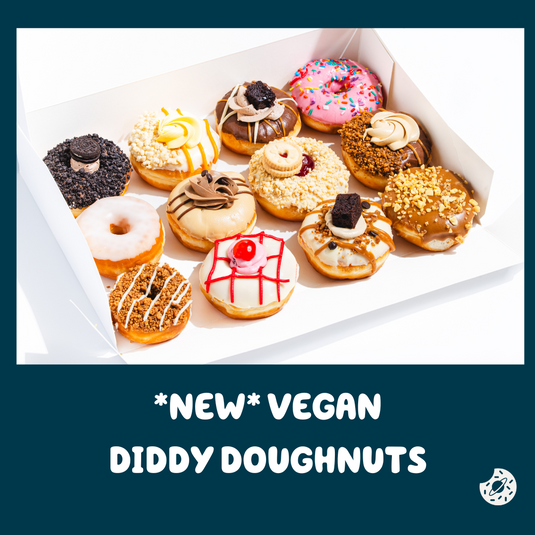 Introducing the New Vegan Diddy Doughnuts