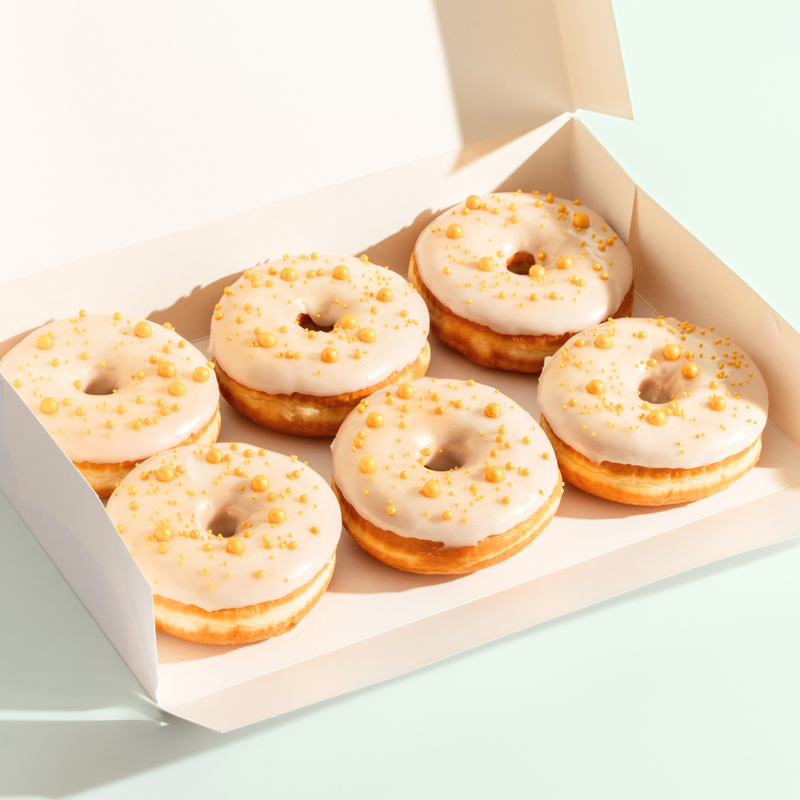Load image into Gallery viewer, WHITE WEDDING -24 WEDDING DOUGHNUT BOX
