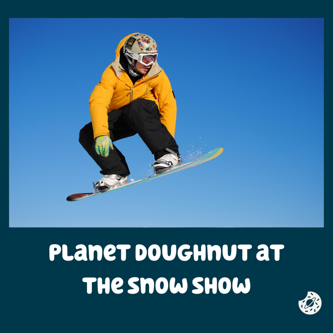 In The Dough Blog Doughnut at The National Snow Show