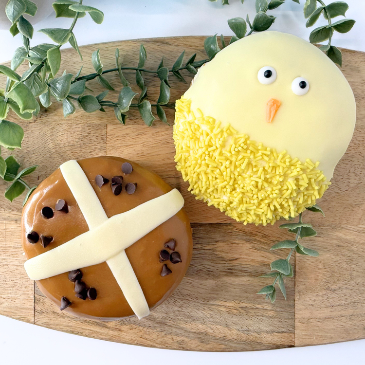 BAD NEWS FOR EASTER  EGGS.. DOUGHNUTS TASTE BETTER.