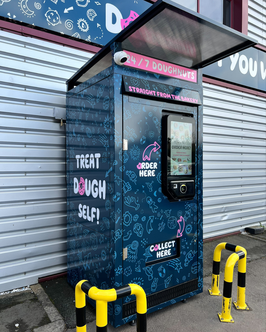 THE FIRST PLANET DOUGHNUT VENDING MACHINE!