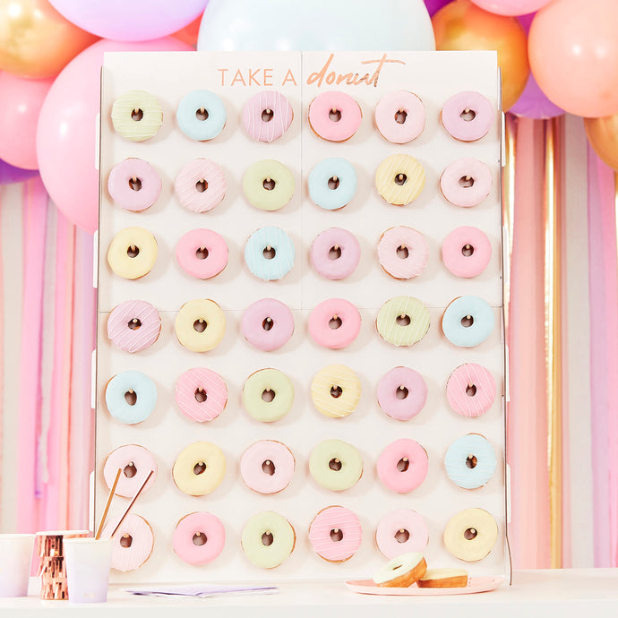 LARGE FOIL DOUGHNUT WALL