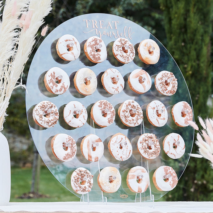 CIRCULAR ACRYLIC DOUGHNUT WALL