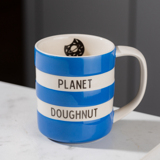 CORNISHWARE PLANET DOUGHNUT BRANDED MUG
