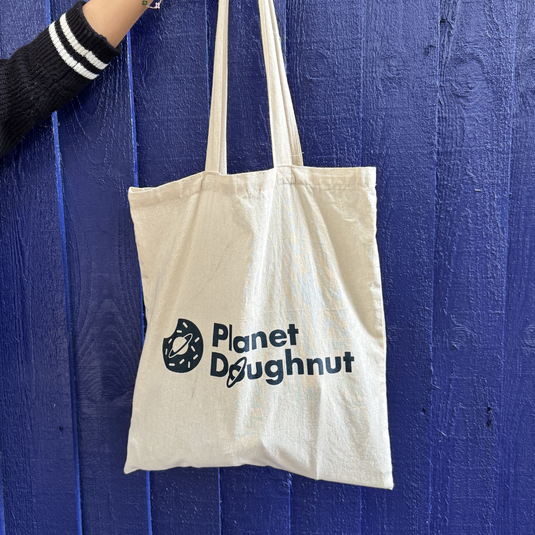 PLANET DOUGHNUT TOTE BAG