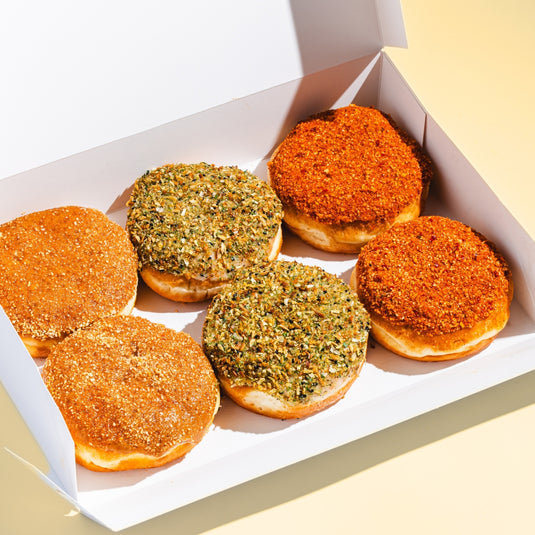 THE SPICE GIRLS SAVOURY DOUGHNUTS